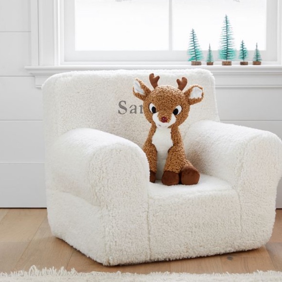 Pottery Barn Rudolph The Red Light Up Nose Reindeer New Sold Out 🦌 - Picture 3 of 3